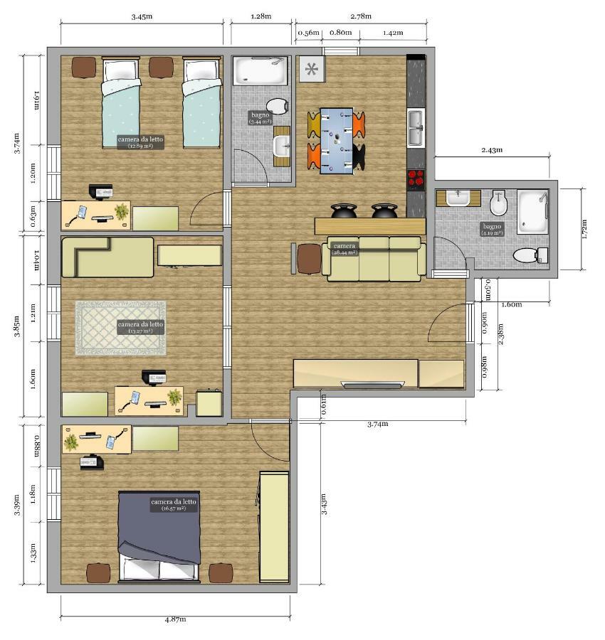 C-Apartment Civico88 Padova Luaran gambar